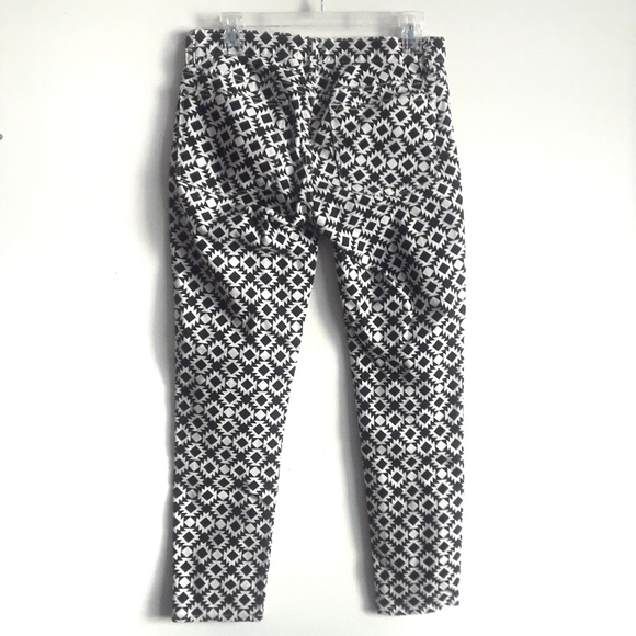 J Crew Geometric Print Strech Skinny - Picture 2 of 5